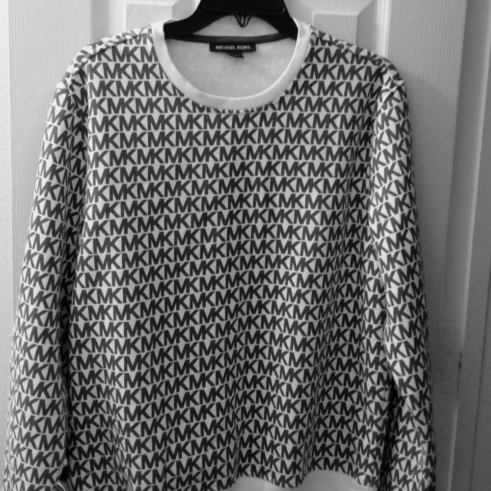 MICHAEL KORS MENS CREWNECK SWEATSHIRT SIZE L
